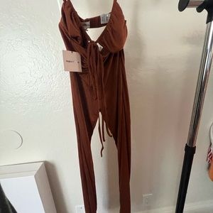 Superdown - Irene Strappy Pant Set in Rust